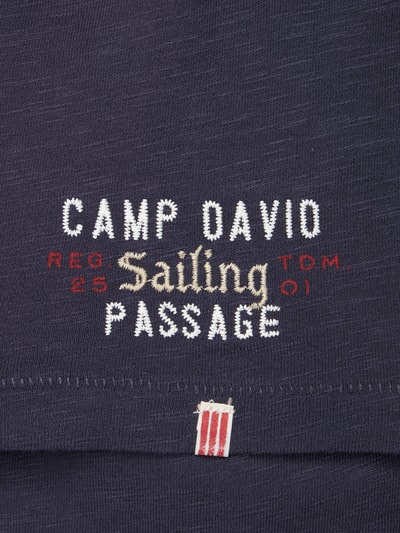 Camp David T-Shirt mit Logo-Details Dunkelblau 2