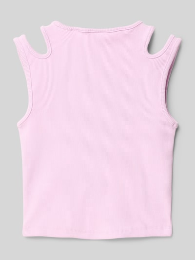 s.Oliver RED LABEL Slim Fit Tank Top mit Cut Outs Flieder 3