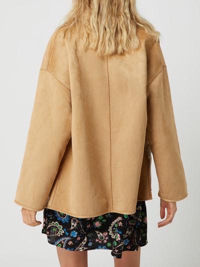 Jake*s Casual Jacke in Shearling-Optik Camel 5