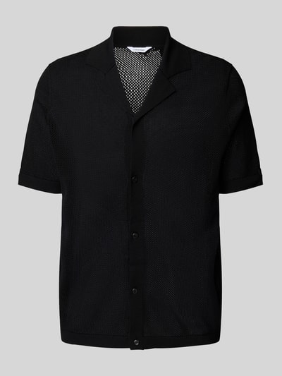 Calvin Klein Underwear Regular fit vrijetijdsoverhemd in semi-transparant design Zwart - 2