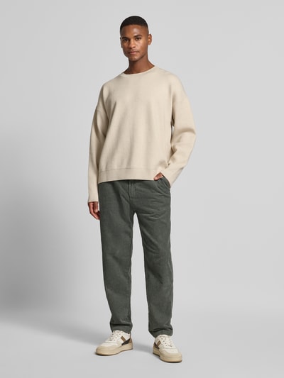 Marc O'Polo Relaxed Fit Cordhose aus reiner Baumwolle Modell 'BELSBO JOGGER' Graphit 1