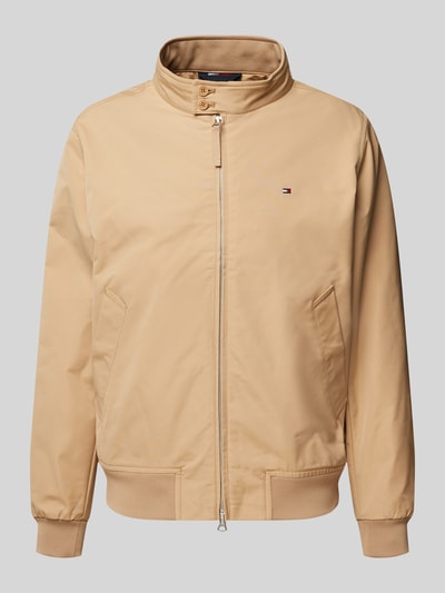 Tommy Hilfiger Jack met logostitching, model 'HARRINGTON' Zand - 2