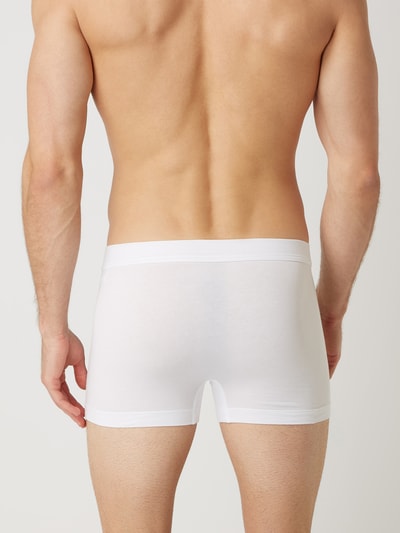 Schiesser Trunks mit Stretch-Anteil im 3er-Pack Weiss 3