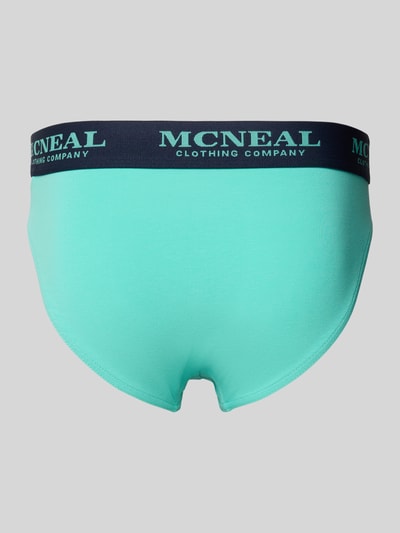 MCNEAL Slip met elastische band met label in een set van 3 stuks Blauw - 3