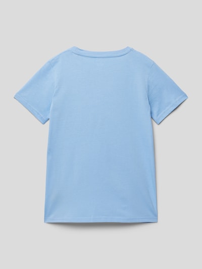 Alpha Industries T-Shirt mit Label-Print Bleu 3