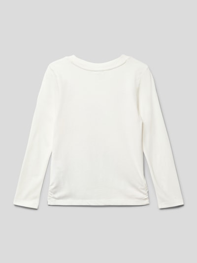 s.Oliver RED LABEL Sweatshirt met ronde hals Wit - 3