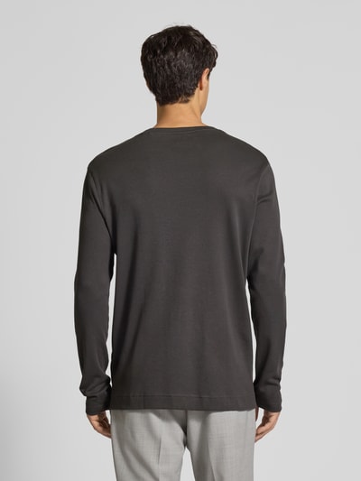 Christian Berg Men Longsleeve mit Rundhalsausschnitt Anthrazit 5