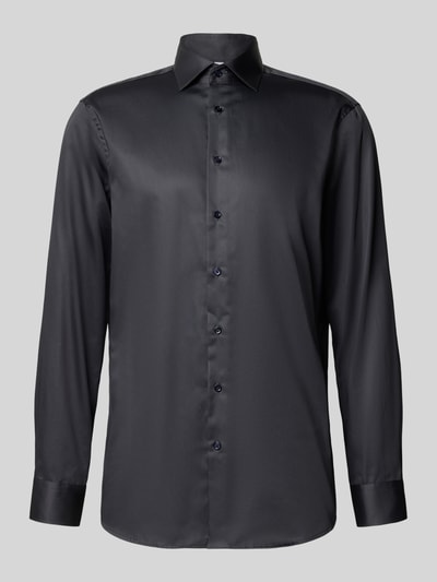 SEIDENSTICKER REGULAR FIT Regular Fit Businesshemd mit Kentkragen Modell 'New' Anthrazit 2