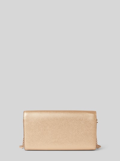 Liu Jo White Clutch met structuurmotief, model 'CALIWEN' Goud gemêleerd - 4