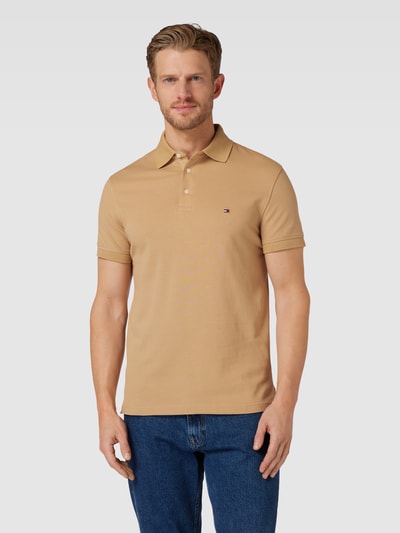 Tommy Hilfiger Slim Fit Poloshirt Modell '1985' Khaki 4