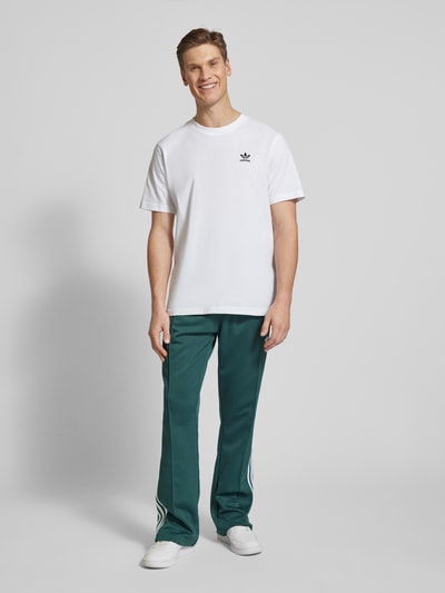 adidas Originals Sweatpants mit elastischem Bund Dunkelgruen 1