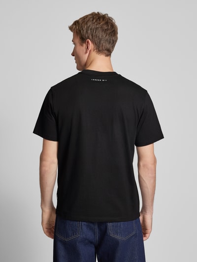 Pepe Jeans T-Shirt mit Label-Print Modell 'DORIAN' Black 5