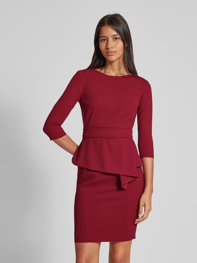 Paradi Cocktailkleid mit Volant Rot 4