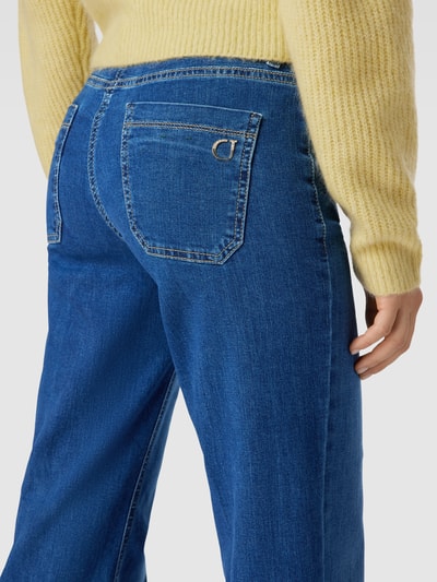Cambio Bootcut Jeans mit weitem Bein Modell 'TESS' Blau 3