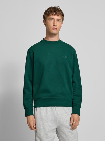 Ellesse Sweatshirt met ronde hals, model 'CORCOLLE' Donkergroen - 4