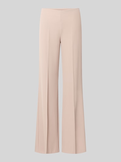 Produktfoto, Flared Fit Hose mit Bundfalten van Rinascimento, dames broek in beige elastische materiaalmix met naadritssluiting, bandwijdte maat S 37 cm, binnenbeenlengte maat S 85 cm