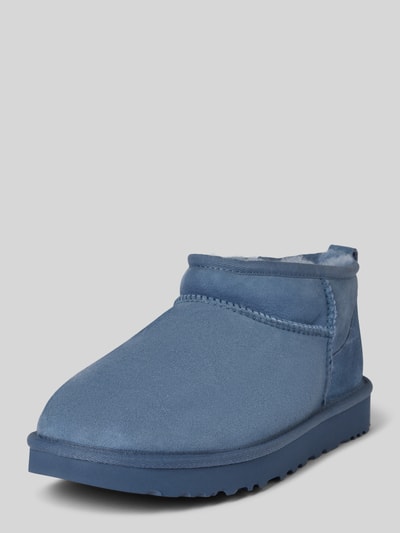 UGG Boots met treklus, model 'CLASSIC ULTRA MINI' Blauw - 1