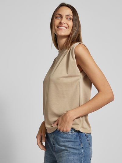 Jake*s Collection Tanktop met ronde hals Roodbruin - 3