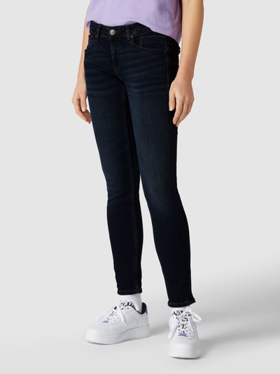 Tommy Jeans Skinny Fit Jeans mit Stretch-Anteil Dunkelblau 4