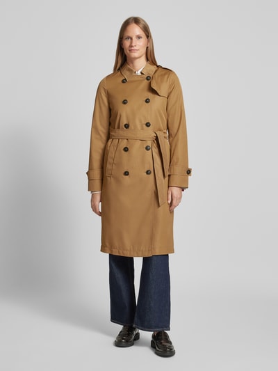 Fuchs Schmitt Trenchcoat mit Bindegürtel Camel 4