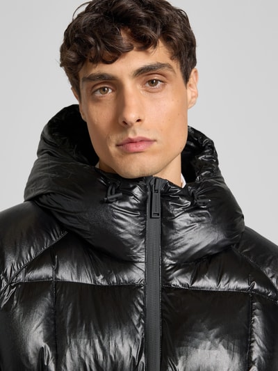 Dsquared2 Regular Fit Daunenjacke mit Tunnelzug Black 3