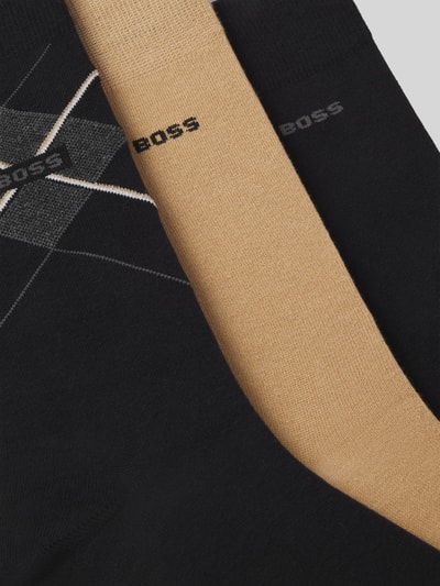 BOSS Socken mit Logo-Detail im 3er-Pack Beige 5
