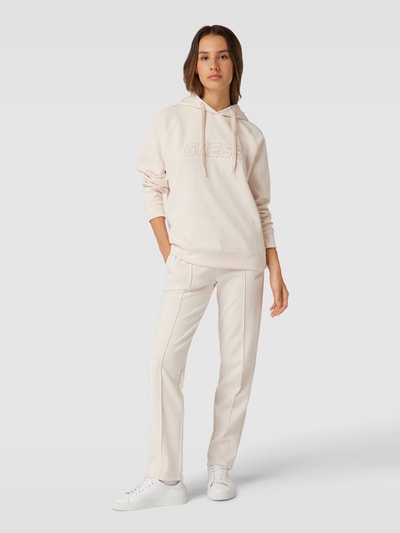 Guess Activewear Sweatpants met labeldetail, model 'EUPHEMIA' Zand - 1