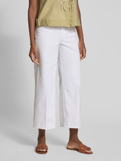 Tommy Hilfiger Wide Leg Jeans aus reiner Baumwolle Weiss 4