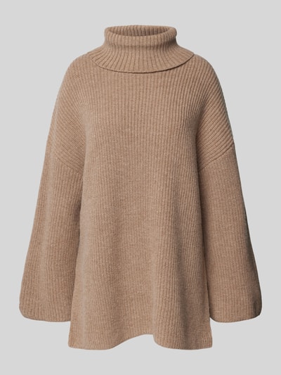 Selected Femme Strickpullover mit Turtleneck Modell 'MARY' Beige 2