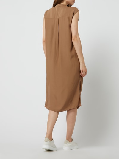 OPUS Blusenkleid aus Viskose Modell 'Wimila' Cognac 4