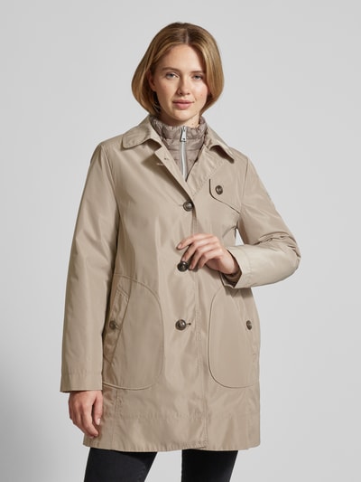 Betty Barclay Jacke mit Umlegekragen und Eingrifftaschen Beige 4