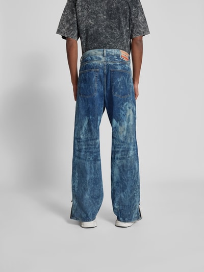Diesel Jeans mit seitlichem Reißverschluss Blau 5