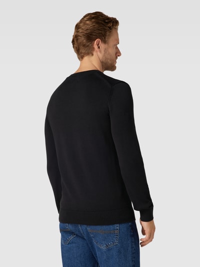 s.Oliver RED LABEL Strickpullover mit Label-Stitching Black 5