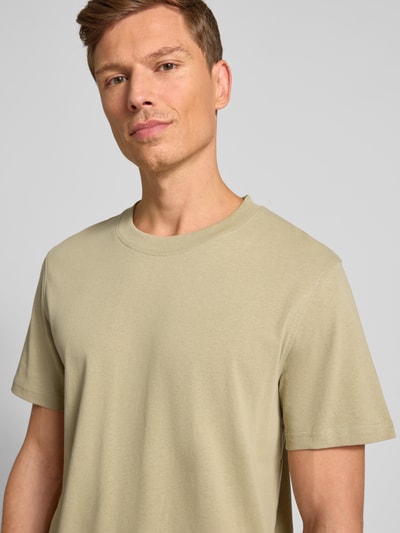 Armedangels Relaxed Fit T-Shirt aus reiner Baumwolle Modell 'MAARKOS' Lind 3