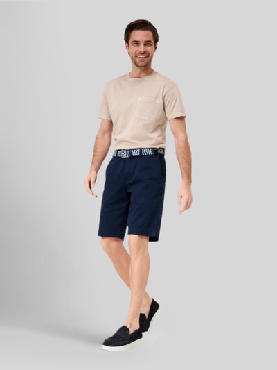 Brax Regular Fit Bermuda aus Baumwoll-Mix Marine 1