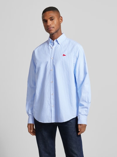 Forét Vrijetijdsoverhemd met knoopsluiting Lichtblauw - 4