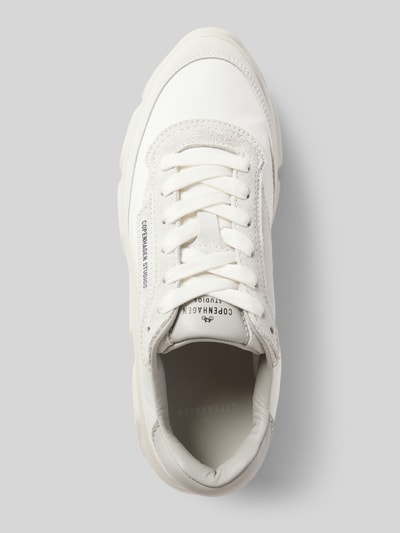 Copenhagen Sneaker mit Label-Print Weiss 3