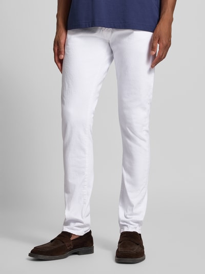 Polo Ralph Lauren Slim Fit Jeans im 5-Pocket-Design Modell 'SULLIVAN' Weiss 4