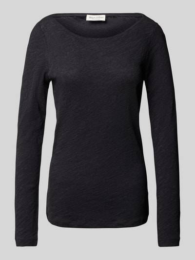 Marc O'Polo Slim fit shirt met lange mouwen van puur katoen Donkergrijs - 2