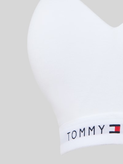Tommy Hilfiger Bralette aus Baumwoll-Modal-Mix Weiss 2