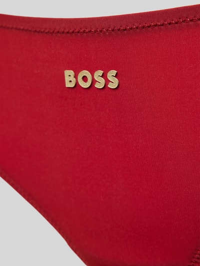 BOSS String mit Label-Detail im 3er-Pack Dunkelrot 2