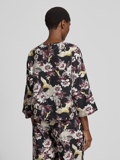 GUIDO MARIA KRETSCHMER WOMAN Blusenshirt mit 3/4-Ärmel Modell 'Orelia' Black 5