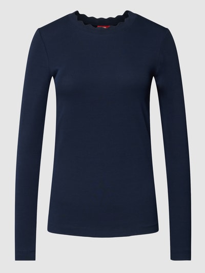 Esprit Longsleeve met ronde hals Marineblauw - 2