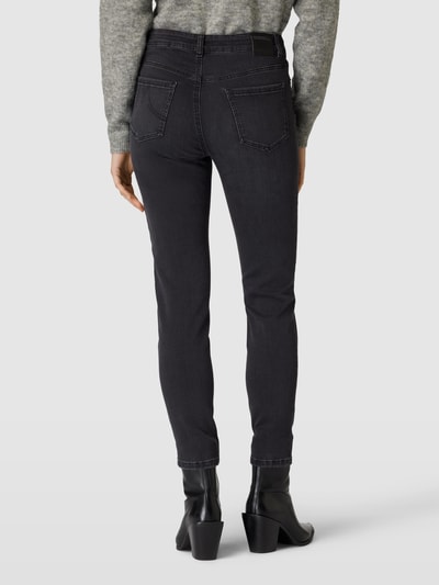 Marc Cain Slim fit jeans in 5-pocketmodel, model 'SILEA' Antraciet - 5