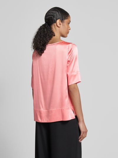 (The Mercer) N.Y. Regular Fit Blusenshirt mit Rundhalsausschnitt Pink 5