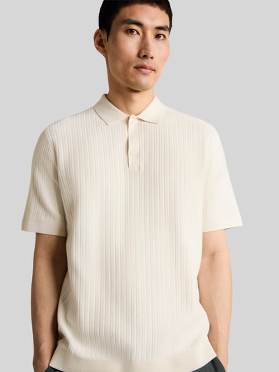 Tom Tailor Koszulka polo z czystej bawełny o kroju regular fit Biały 3