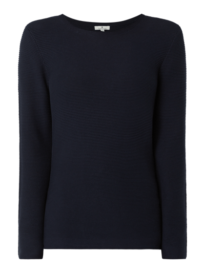 Tom Tailor Pullover aus Baumwolle  Marine 2