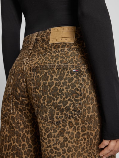 Tommy Jeans Jeansy z szeroką nogawką z czystej bawełny Średniobrązowy 3