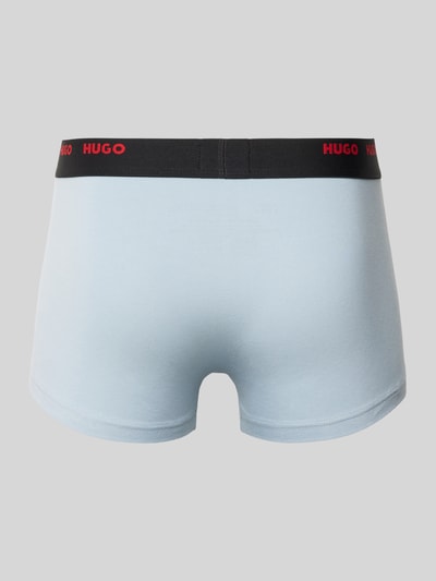 HUGO Trunks mit elastischem Label-Bund im 5er-Pack Blau 3