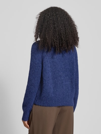 Fynch-Hatton Vest met knoopsluiting Marineblauw - 5